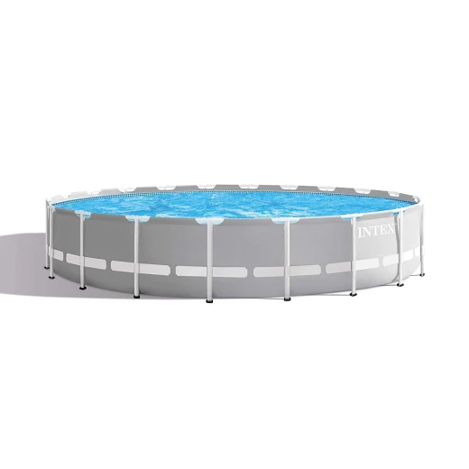 Intex Greywood Prism Frame Pool Set, 132 x 610cm Intex Greywood Prism Frame Pool Set, 132 x 610cm