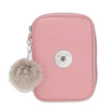 Kipling 100 Pens Pencil Case, Pink Color - Kipling