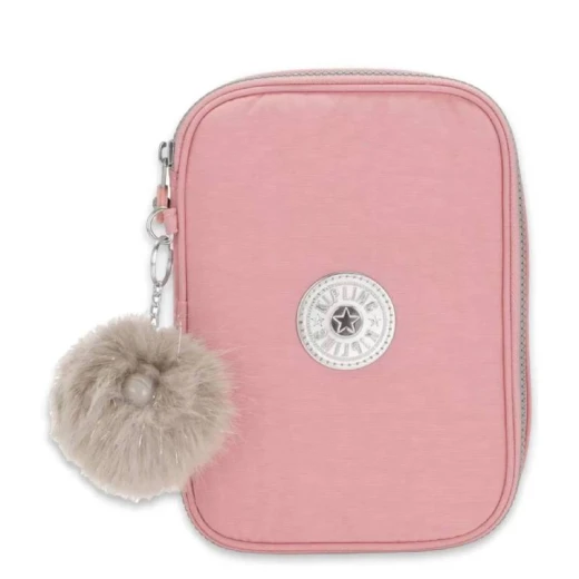 Kipling 100 Pens Pencil Case, Pink Color Kipling 100 Pens Pencil Case, Pink Color