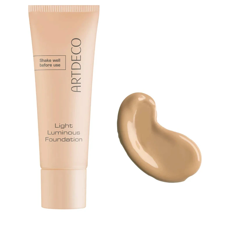 Artdeco Light Luminous Foundation 31 Golden Tan: Radiant Glow & Blue Light Protection for Skin - ArtDeco