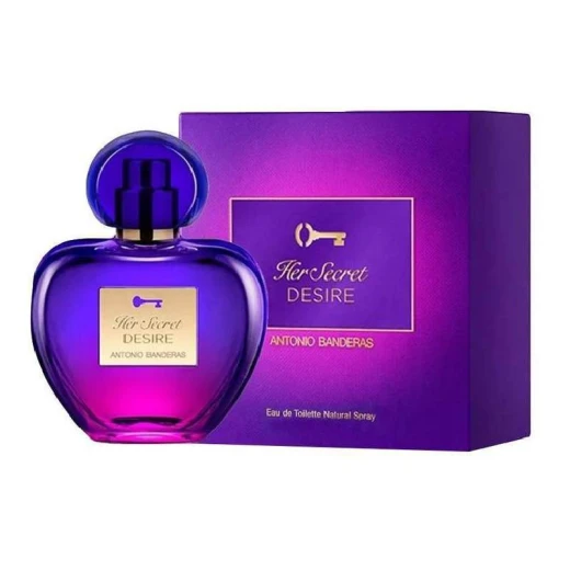 عطر هير سيكريت ديزاير للنساء، تواليت، 50 مل من انطونيو بانديراس
