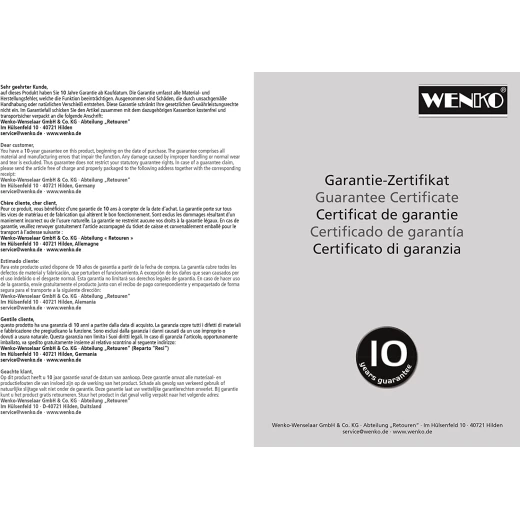 Wenko "Bosio" Double Hook Stainless Steel, Silver Color - Wenko - Image 4