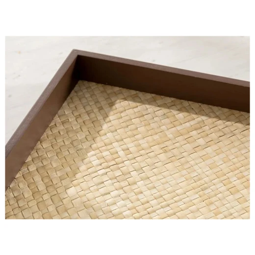 صينية ديكور, باللون البني الغامق, 38*38*4 سم من انجلش هوم - انجلش هوم - Image 2
