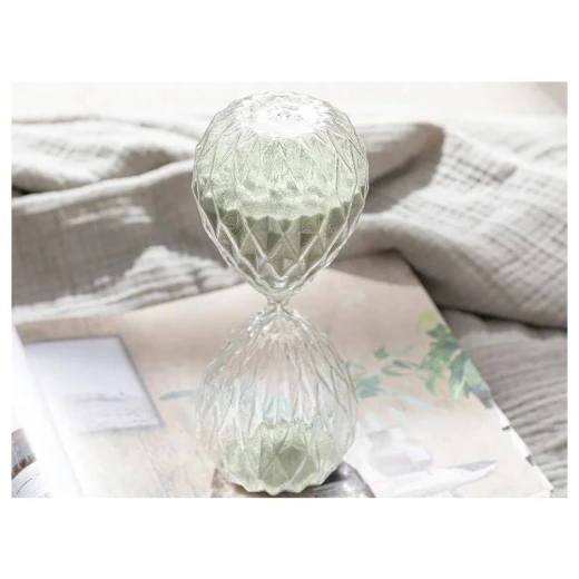 ساعة رملية, 30 دقيقة، 8*8*20 سم من انجلش هوم ساعة رملية, 30 دقيقة، 8*8*20 سم من انجلش هوم