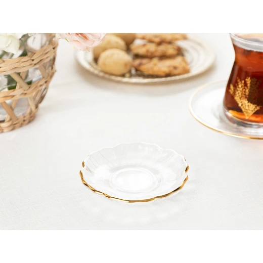 طبق مقبلات زجاج مويا, 8*8*38 سم من انجلش هوم - انجلش هوم - Image 3