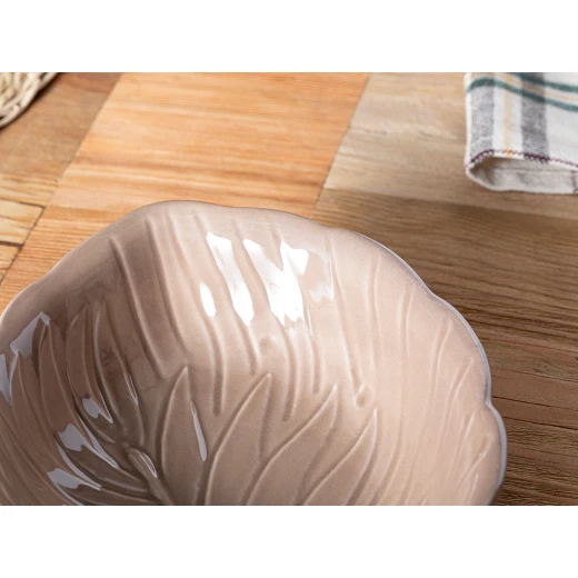 طبق مقبلات الفراشة السلس، 160*60*115 سم, بني فاتح من انجلش هوم - انجلش هوم - Image 2