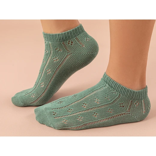 جوارب جميلة قطنية نسائية, اخضر, 36-40 من انجلش هوم جوارب جميلة قطنية نسائية, اخضر, 36-40 من انجلش هوم