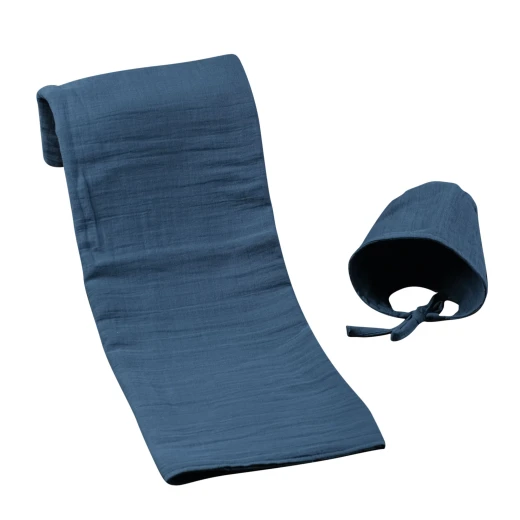 Elmalella Mira Blanket & Hat Set, Blue Color Elmalella Mira Blanket & Hat Set, Blue Color