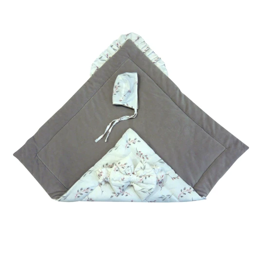 Elmalella Ola Newborn Cocoon, Grey Color - Elmalella - Image 4