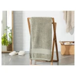 منشفة استحمام قطنية فاخرة, لون اخضر, 90*150 سم من انجلش هوم - انجلش هوم