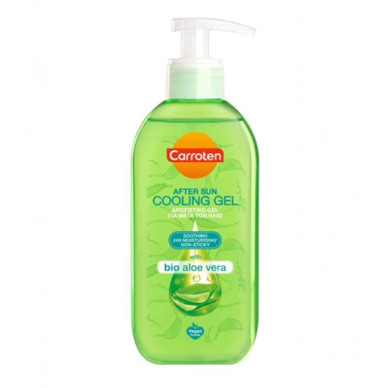 Carroten After-Sun Cooling Gel with Bio Aloe Vera, 200ml - Carroten