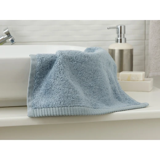 منشفة يد من الخيزران الورقي, لون ازرق, 30*50 سم من انجلش هوم منشفة يد من الخيزران الورقي, لون ازرق, 30*50 سم من انجلش هوم