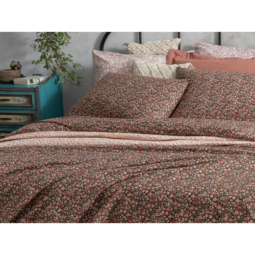 طقم غطاء لحاف قطني مقاس كينج, 220* 240 سم, 3 قطع من انجلش هوم - انجلش هوم - Image 2