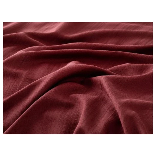 طقم غطاء لحاف أورورا سيلكي تاتش مقاس سوبر كينج, لون احمر, 220* 260 سم, 4 قطع من انجلش هوم - انجلش هوم - Image 2