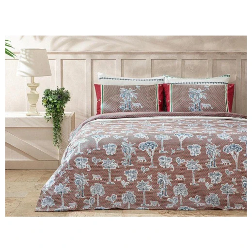 طقم غطاء لحاف تويلي دي جوي قطني مقاس مفرد, 160*220 سم, قطعتان من انجلش هوم