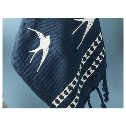 فوطة تجفيف قطن, لون ازرق غامق, 40* 60 سم من انجلش هوم - انجلش هوم - Image 2
