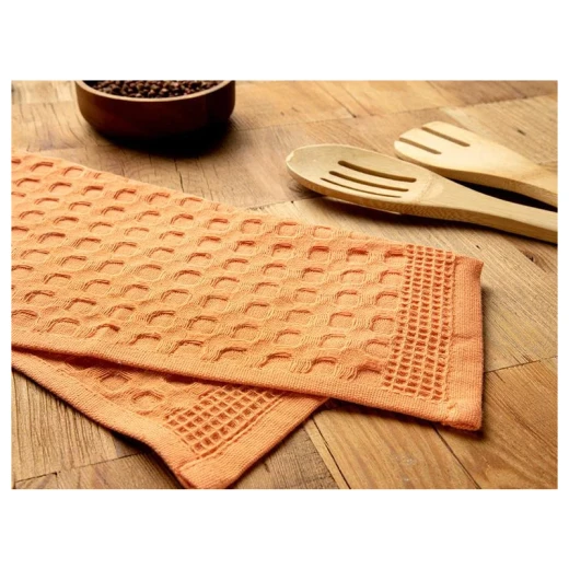 فوطة تجفيف قطن, لون برتقالي, 30* 30 سم من انجلش هوم - انجلش هوم - Image 2