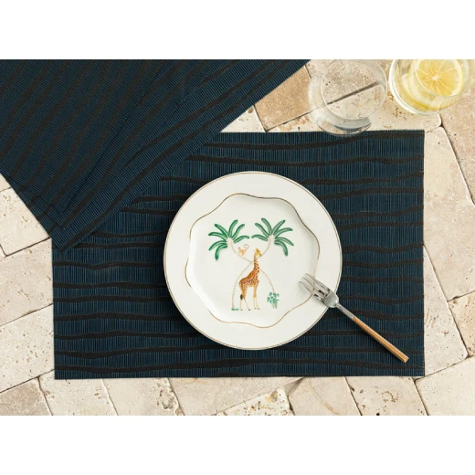 مفرش طاولة صحراوي , 30*45 سم, باللون الازرق الغامق, 4 قطع من انجلش هوم مفرش طاولة صحراوي , 30*45 سم, باللون الازرق الغامق, 4 قطع من انجلش هوم