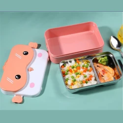 Amigo Lunch Box, Pink Color 780 ml