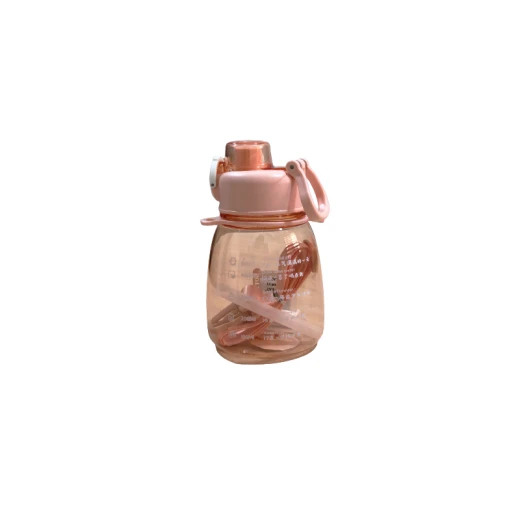 Water Bottle, Peach Color 600 Ml Water Bottle, Peach Color 600 Ml