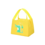 Amigo Lunch Bag,crocodile Design Yellow Color - Amigo