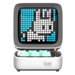 Divoom Ditoo Pro Bluetooth Speaker with Pixel Display, White Color - Divoom