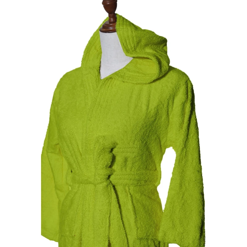 Armn Superme Bathrobe, Green Color, 4-6 Years - Armn