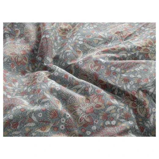 طقم غطاء لحاف مزوج سهل الكي, لون ازرق, 160 * 220 سم, 2 قطع من انجلش هوم - انجلش هوم - Image 3