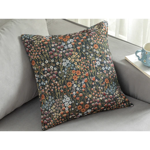 غطاء وسادة فريسكو جوبلين, 45*45 سم, اخضر من انجلش هوم