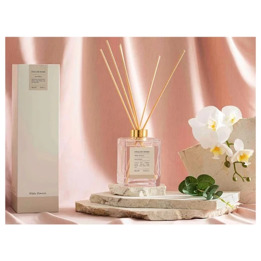 معطر غرف ستيك بالزهور البيضاء, 500 مل من إنجلش هوم معطر غرف ستيك بالزهور البيضاء, 500 مل من إنجلش هوم