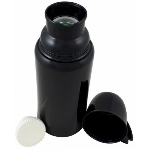 Helios Elegance 1L Vacuum Flask - Black - Helios - Image 4
