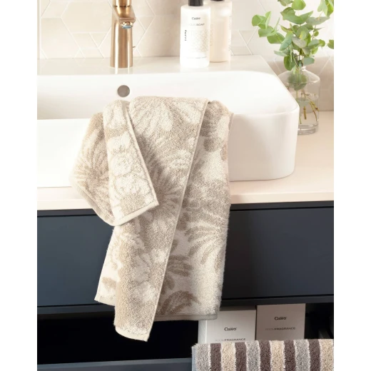 Cawo Two-Tone Bath Towel, Beige Color, 80*150 Cm - Cawo - Image 3
