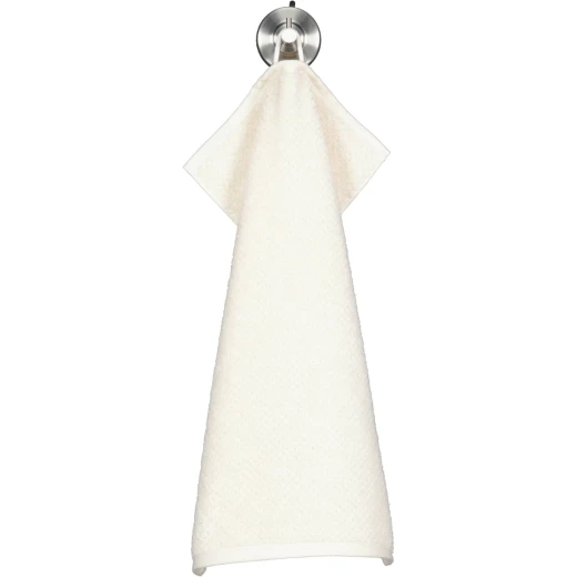Cawo Pure Guest Towel, Creamy Color, 30*50 Cm - Cawo - Image 2