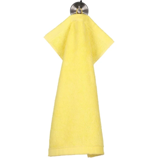 Cawo Lifestyle Guest Towel, Yellow Color, 30*50 Cm Cawo Lifestyle Guest Towel, Yellow Color, 30*50 Cm