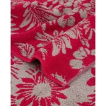 Cawo Two-Tone Hand Towel, Red Color, 50*100 Cm - Cawo