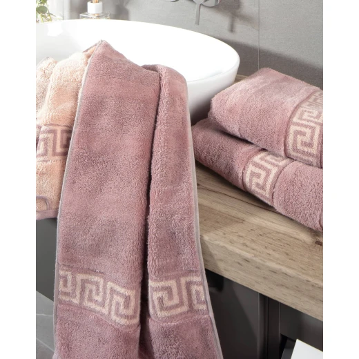 Cawo Noblesse Hand Towel, Pink Color, 50*100 Cm - Cawo - Image 2