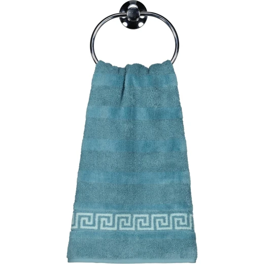 Cawo Noblesse Hand Towel, Blue Color, 50*100 Cm - Cawo - Image 2