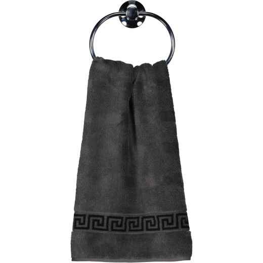 Cawo Noblesse Hand Towel, Dark Grey Color, 50*100 Cm - Cawo - Image 2