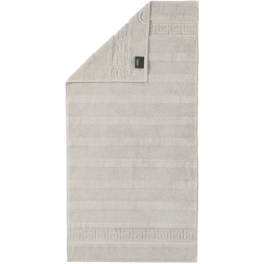 Cawo Noblesse Uni Hand Towel, Light Grey Color, 50*100 Cm - Cawo - Image 2