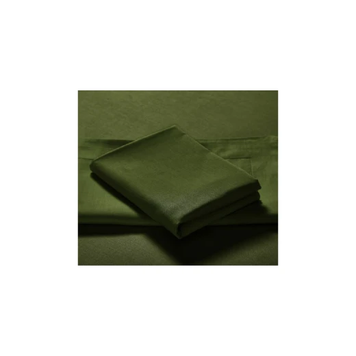 Armn Vero Set Of 2 Pillow Cases Shams, Olive Green Armn Vero Set Of 2 Pillow Cases Shams, Olive Green