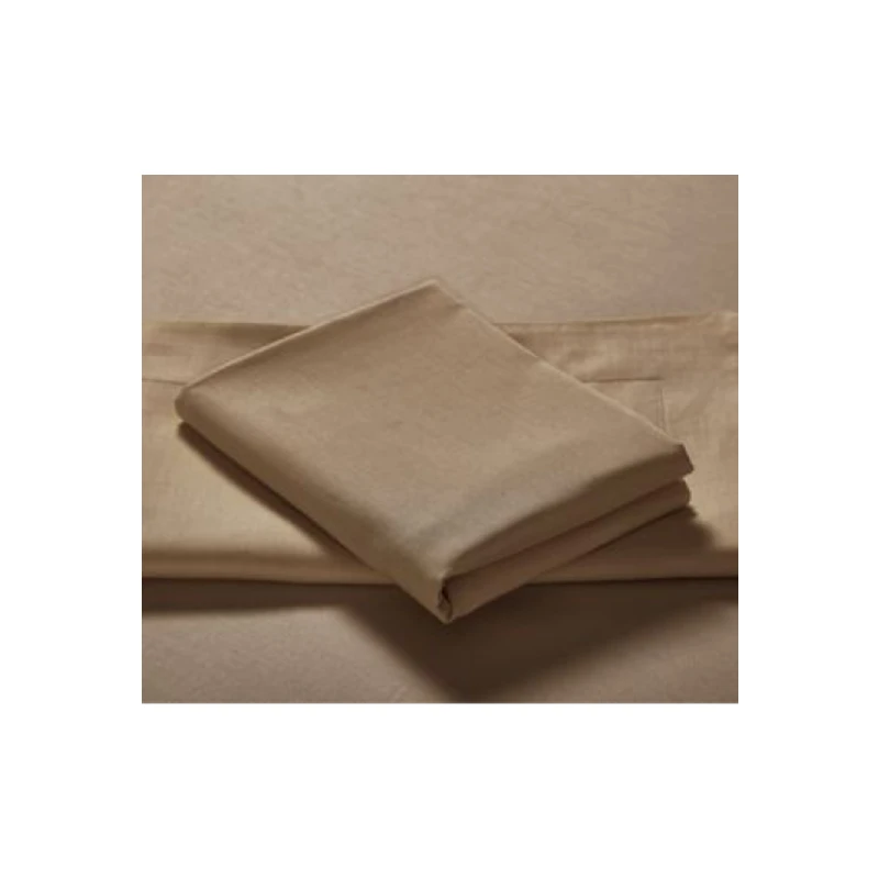 Armn Vero Set Of 2 Pillow Cases Shams, Light Brown - Armn