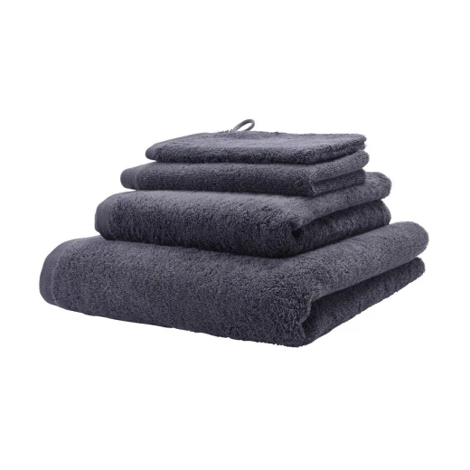 Aquanova London Aquatic Guest Towel, Dark Grey Color, 30*50 Cm - Aquanova - Image 2