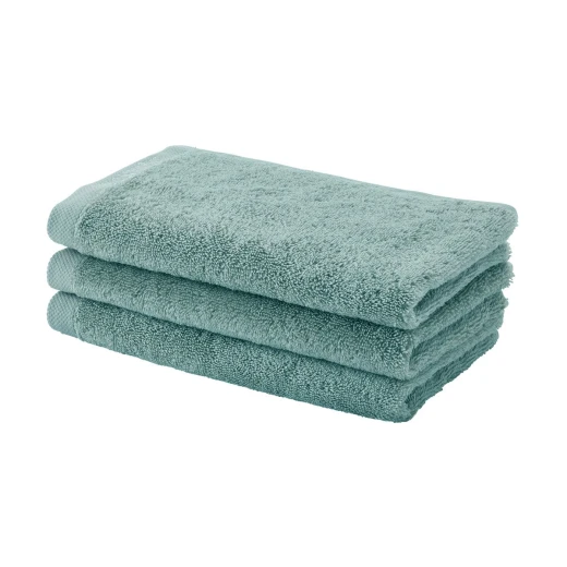 Aquanova London Aquatic Guest Towel, Green Color, 30*50 Cm Aquanova London Aquatic Guest Towel, Green Color, 30*50 Cm