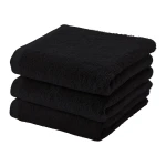 Aquanova London Aquatic Hand Towel, Black Color, 55*100 Cm - Aquanova