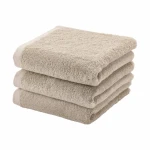 Aquanova London Aquatic Hand Towel, Beige Color, 55*100 Cm - Aquanova