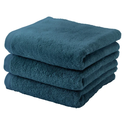 Aquanova London Aquatic Hand Towel, Dark Blue Color, 55*100 Cm Aquanova London Aquatic Hand Towel, Dark Blue Color, 55*100 Cm