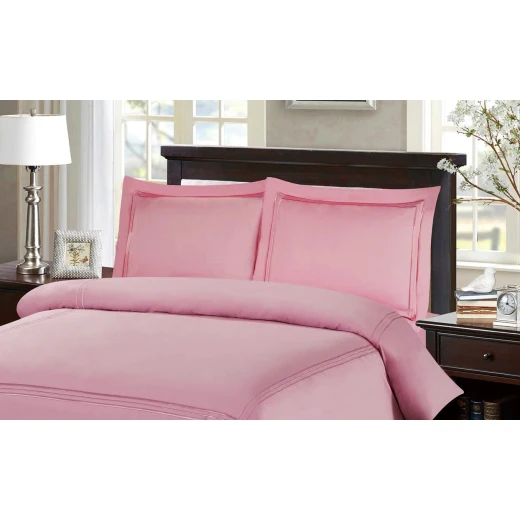 Armn Nature Soft Pillowcase Set, Queen 50*70cm, Pink, 2 Pieces Armn Nature Soft Pillowcase Set, Queen 50*70cm, Pink, 2 Pieces