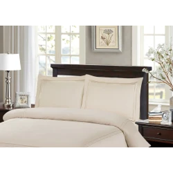 Armn Nature Soft Pillowcase Set, King 50*90cm, Light Beige, 2 Pieces