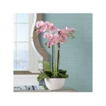Armn Faux Orchids Stem, Purple - Armn