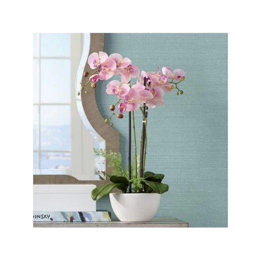 Armn Faux Orchids Stem, Purple Armn Faux Orchids Stem, Purple